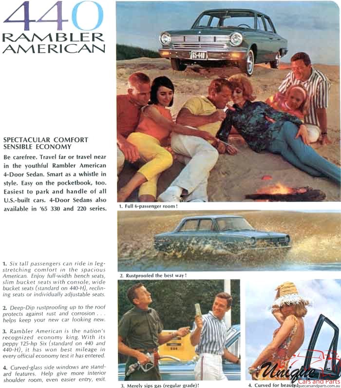 1965 AMC Rambler American Brochure Page 7